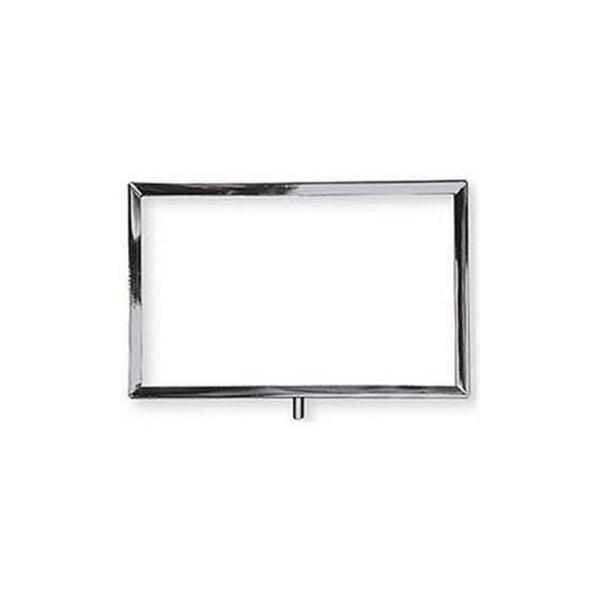 Amko 11 x 8 in. Metal Sign Holder, Chrome MC-811CH